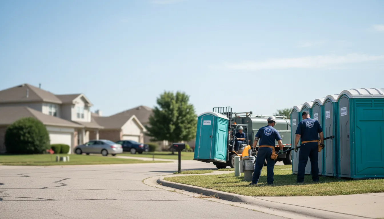 Porta Potty Rental in Anthony, TX near me